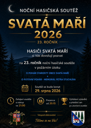 noční hasičská soutěž